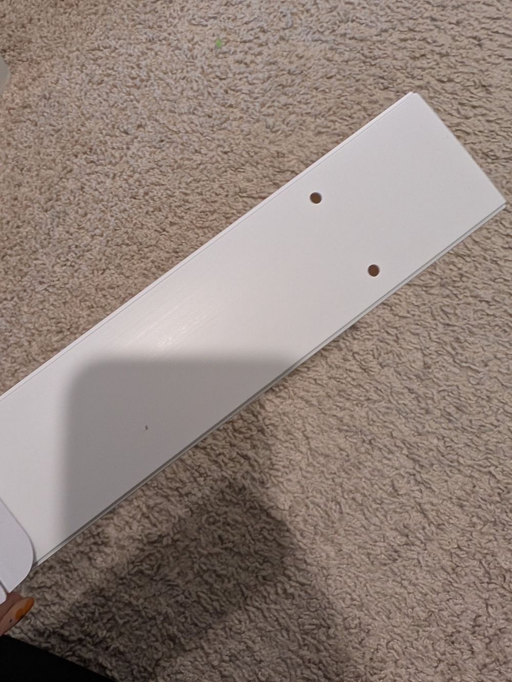 White TV Cord Cover - Cable Management Raceway - Picture 3 of 4